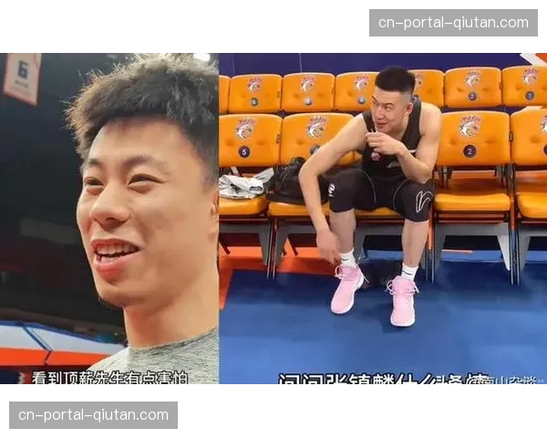 张镇麟训练场打趣付豪：看到顶薪先生有点害怕，别给我牙打掉了